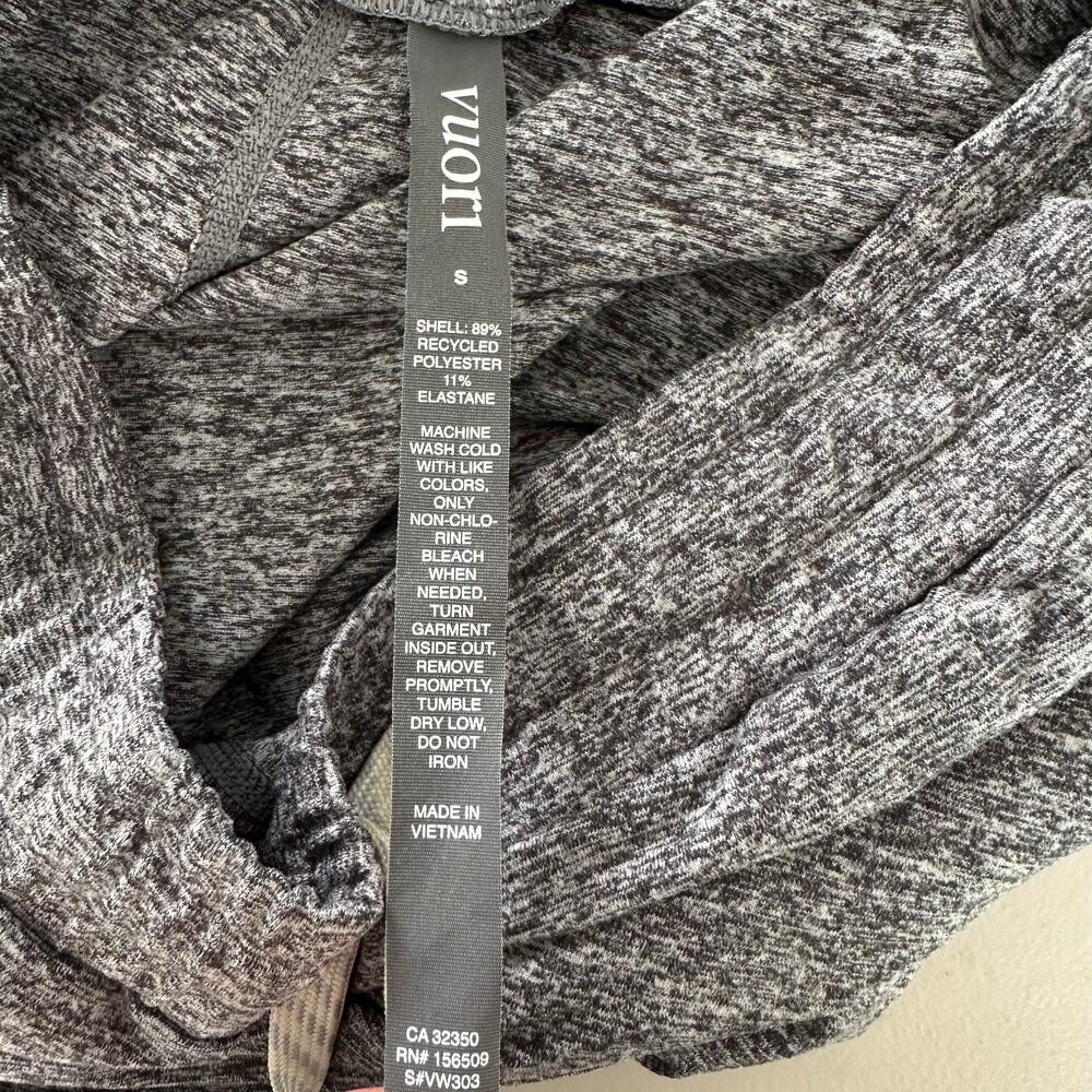 Vuori Performance Jogger Women Small Heather Gray Drawstring Waist Athleisure - Picture 5 of 6